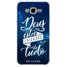 Capinha para celular - Pastor Lucas 03 - Deus está cuidando de tudo